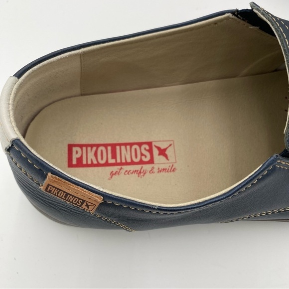 Pikolinos Men\'s Leather Palamos Mor Slip On Loafers Flats Shoes‎ Navy Size 11.5 main image 8